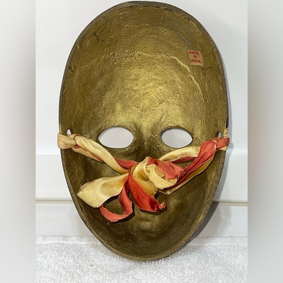 Imported Brass Mask - Picture 8 of 9